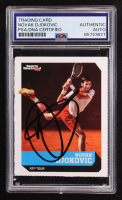 Novak Djokovic Signed 2019 Sports Illustrated Kids ATP Tour (PSA) at PristineAuction.com