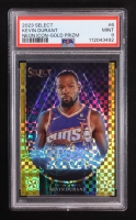 Kevin Durant 2023-24 Select Neon Icon Gold Prizms #6 #05/10 (PSA 9) at PristineAuction.com