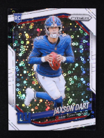 Jaxson Dart 2025 Panini Prizm Prizms White Disco #332 RC at PristineAuction.com
