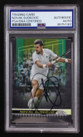 Novak Djokovic Signed 2024 Topps Chrome #1 (PSA) at PristineAuction.com