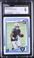 Ashton Jeanty 2025 Donruss #305 RC (CGC 9) at PristineAuction.com