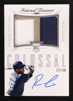 Rymer Liriano 2015 Panini National Treasures Rookie Colossal Materials Signatures #18 #12/99 RC at PristineAuction.com