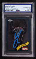 Tom Hardy Signed 2025 Topps Chrome Marvel Venom #149 (PSA) at PristineAuction.com