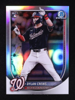 Dylan Crews 2025 Bowman Chrome Refractors #3 RC at PristineAuction.com
