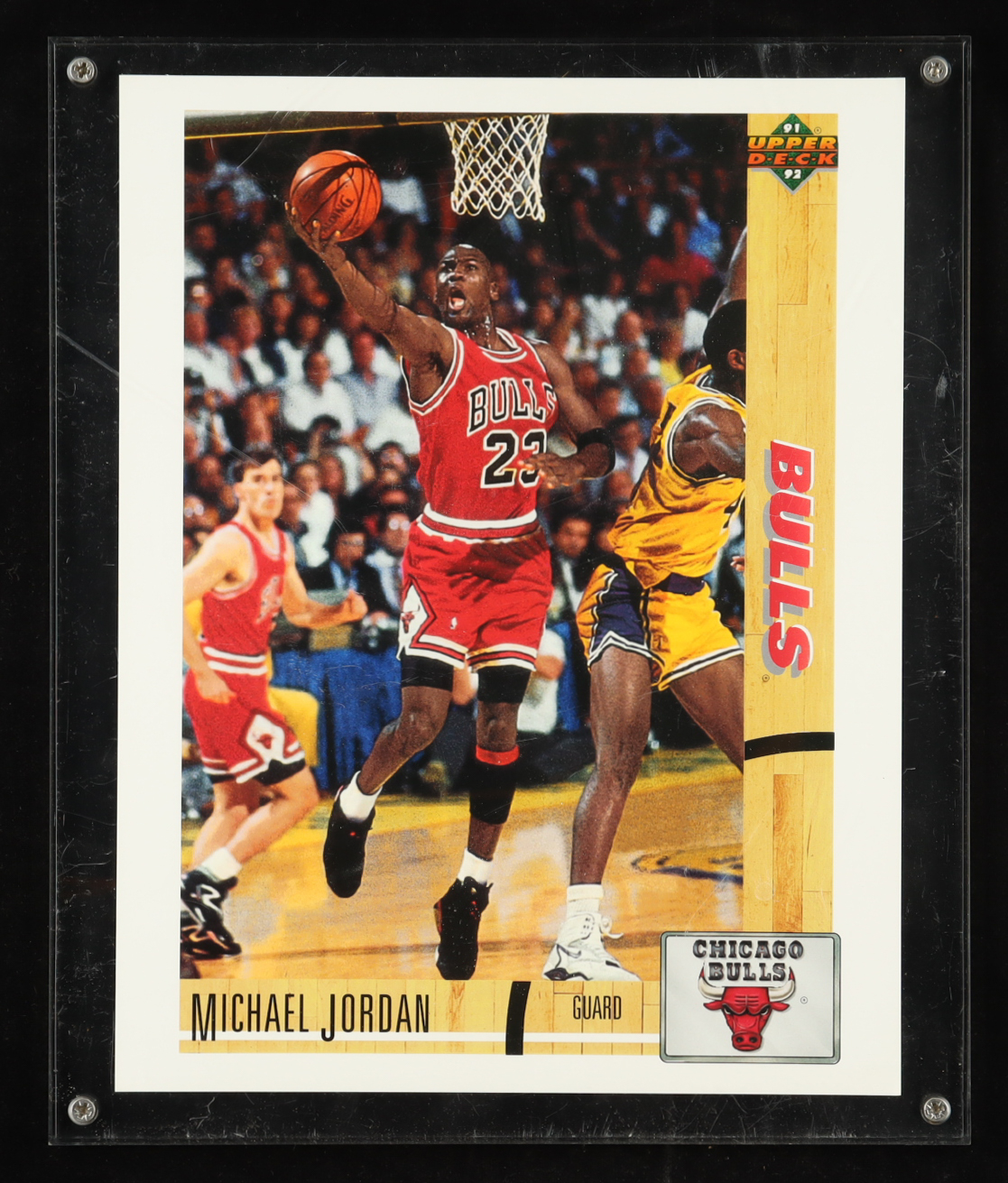 Michael Jordan 1992 LE Upper Deck Collector Series #44 Jumbo at PristineAuction.com Michael Jordan 1992 LE Upper Deck Collector Series #44 Jumbo at PristineAuction.com