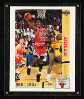 Michael Jordan 1992 LE Upper Deck Collector Series #44 Jumbo at PristineAuction.com