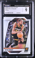 Kevin Durant 2024-25 Panini Prizm Prizms White #187 #150/175 (CGC 9) at PristineAuction.com