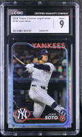 Juan Soto 2024 Topps Chrome Logofractor #150 (CGC 9) at PristineAuction.com