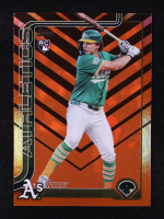 Nick Kurtz 2025 Topps Update Halloween Orange and Black Foil #US201 RC at PristineAuction.com