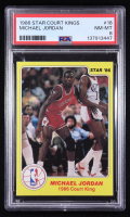 Michael Jordan 1986 Star Court Kings #18 RC (PSA 8) at PristineAuction.com