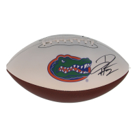 DJ Lagway Signed Florida Gators Logo Football (JSA) at PristineAuction.com