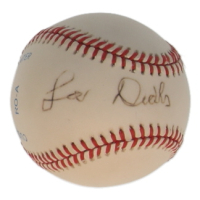 Lou Dials Signed OAL Baseball (JSA) at PristineAuction.com