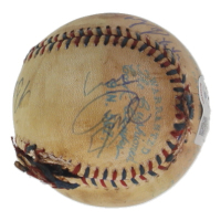 "The Sandlot" Baseball Cast-Signed by (6) with Chauncey Leopardi, Tom Guiry, Marty York, Brandon Adams with Character Name Inscriptions (Beckett) at PristineAuction.com