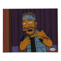 Tommy Chong Signed "The Simpsons" 8x10 Photo Inscribed "2025" (AutographCOA) at PristineAuction.com