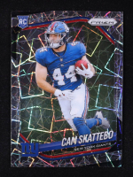 Cam Skattebo 2025 Panini Prizm Prizms Lazer #363 RC at PristineAuction.com