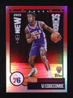 VJ Edgecombe 2025-26 Topps New School #NS3 RC at PristineAuction.com