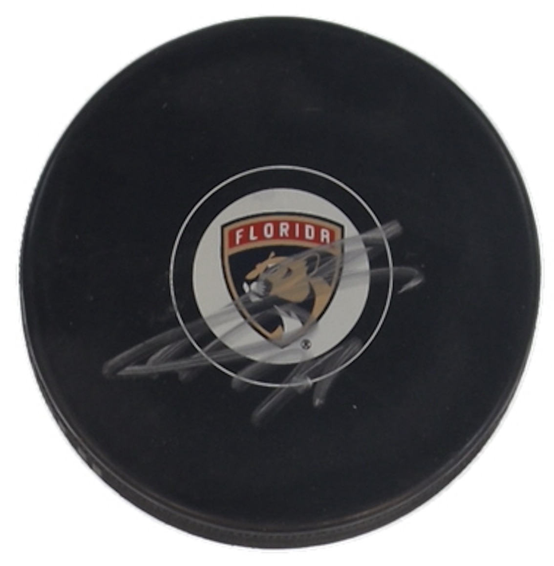 Sergei Bobrovsky Signed Panthers Logo Hockey Puck (JSA) at PristineAuction.com Sergei Bobrovsky Signed Panthers Logo Hockey Puck (JSA) at PristineAuction.com