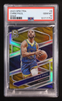 Chris Paul 2023-24 Panini Spectra Gold #8 #03/10 (PSA 10) at PristineAuction.com
