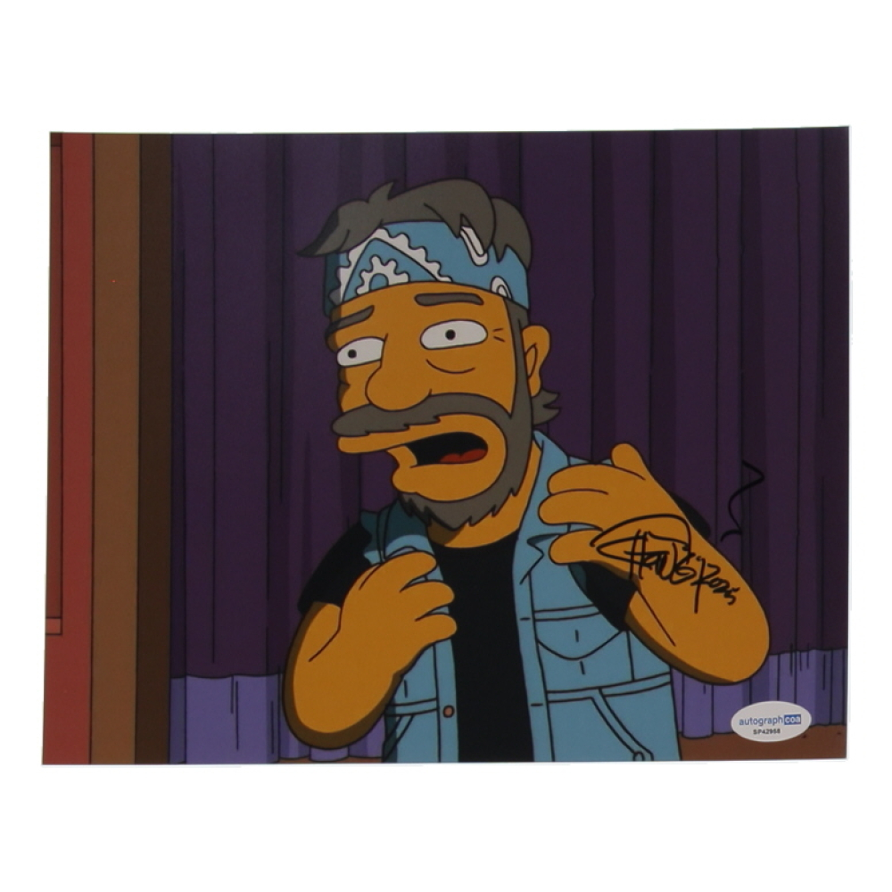Tommy Chong Signed "The Simpsons" 8x10 Photo Inscribed "2025" (AutographCOA) at PristineAuction.com