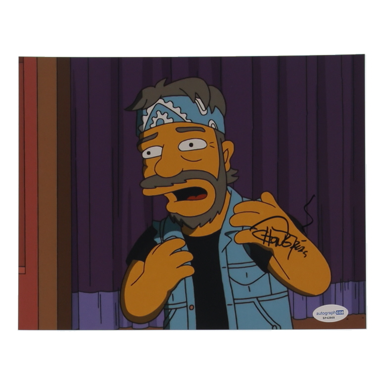 Tommy Chong Signed "The Simpsons" 8x10 Photo Inscribed "2025" (AutographCOA) at PristineAuction.com Tommy Chong Signed "The Simpsons" 8x10 Photo Inscribed "2025" (AutographCOA) at PristineAuction.com