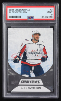 Alex Ovechkin 2021-22 Upper Deck Credentials #3 (PSA 9) at PristineAuction.com