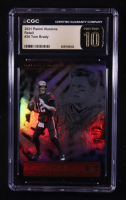 Tom Brady 2021 Panini Illusions Retail #36 (CGC 10 | Pristine Black Label) at PristineAuction.com