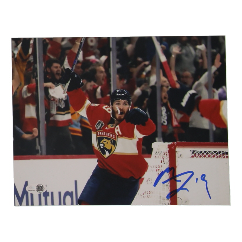 Matthew Tkachuk Signed Panthers 8x10 Photo (JSA) at PristineAuction.com Matthew Tkachuk Signed Panthers 8x10 Photo (JSA) at PristineAuction.com