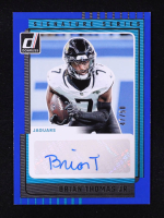 Brian Thomas Jr. 2025 Donruss Signature Series Blue #3 #47/50 at PristineAuction.com