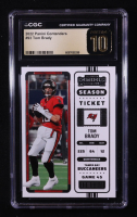 Tom Brady 2022 Panini Contenders #93 (CGC 10 | Pristine Black Label) at PristineAuction.com