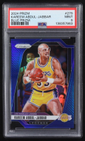 Kareem Abdul-Jabbar 2024-25 Panini Prizm Prizms Blue #279 #29/199 (PSA 9) at PristineAuction.com