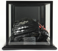 Nolan Ryan Signed Rawlings RBG22NC Baseball Glove Inscribed "The Ryan Express" with Display Case (PSA) at PristineAuction.com