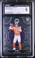 Bo Nix 2024 Panini Mosaic #312 RC (CGC 9) at PristineAuction.com