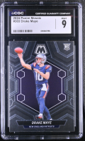 Drake Maye 2024 Panini Mosaic #303 RC (CGC 9) at PristineAuction.com