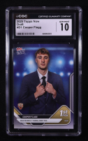 Cooper Flagg 2025-26 Topps Now #D1 RC (CGC 10) at PristineAuction.com