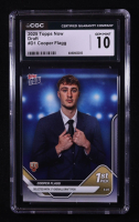 Cooper Flagg 2025-26 Topps Now #D1 RC (CGC 10) at PristineAuction.com
