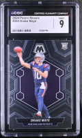 Drake Maye 2024 Panini Mosaic #303 RC (CGC 9) at PristineAuction.com