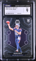 Drake Maye 2024 Panini Mosaic #303 RC (CGC 9) at PristineAuction.com