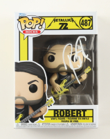 Robert Trujillo Signed "Metallica" #487 Robert Funko Pop! Vinyl Figure (SWAU) at PristineAuction.com