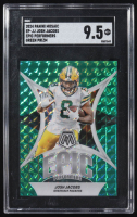 Josh Jacobs 2024 Panini Mosaic Epic Performers Mosaic Green #13 (SGC 9.5) at PristineAuction.com