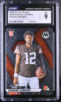 Shedeur Sanders 2025 Panini Mosaic #290 VAR RC (CGC 9) at PristineAuction.com