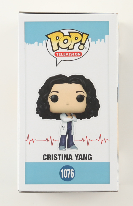 Sandra Oh Signed "Grey's Anatomy" #1076 Cristina Yang Funko Pop! Vinyl Figure (JSA) at PristineAuction.com Sandra Oh Signed "Grey's Anatomy" #1076 Cristina Yang Funko Pop! Vinyl Figure (JSA) at PristineAuction.com