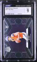 Bo Nix 2024 Panini Mosaic #271 DEB RC (CGC 9) at PristineAuction.com