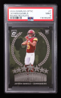 Jayden Daniels 2024 Donruss Optic Rookie Recruits #7 RC (PSA 9) at PristineAuction.com