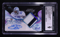 Emmitt Smith 2025 Leaf Pearl Paragon Signature Relics Blue Spectrum #PSES1 #1/6 (CGC 9) at PristineAuction.com