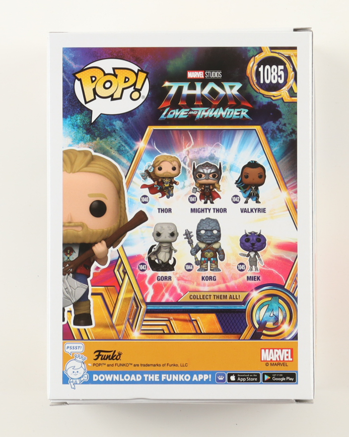 Chris Hemsworth Signed "Thor: Love and Thunder" #1085 Ravager Thor Funko Pop! Vinyl Figure (JSA) at PristineAuction.com Chris Hemsworth Signed "Thor: Love and Thunder" #1085 Ravager Thor Funko Pop! Vinyl Figure (JSA) at PristineAuction.com