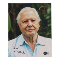 David Attenborough Signed 8x10 Photo (Beckett) at PristineAuction.com