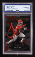 Tyreek Hill Signed 2020 Select Turbocharged #1 (PSA | Autograph Graded Authentic) at PristineAuction.com