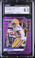 Ja'Marr Chase 2025 Panini Prizm Draft Picks Prizms Purple Wave #180 (CGC 8.5) at PristineAuction.com
