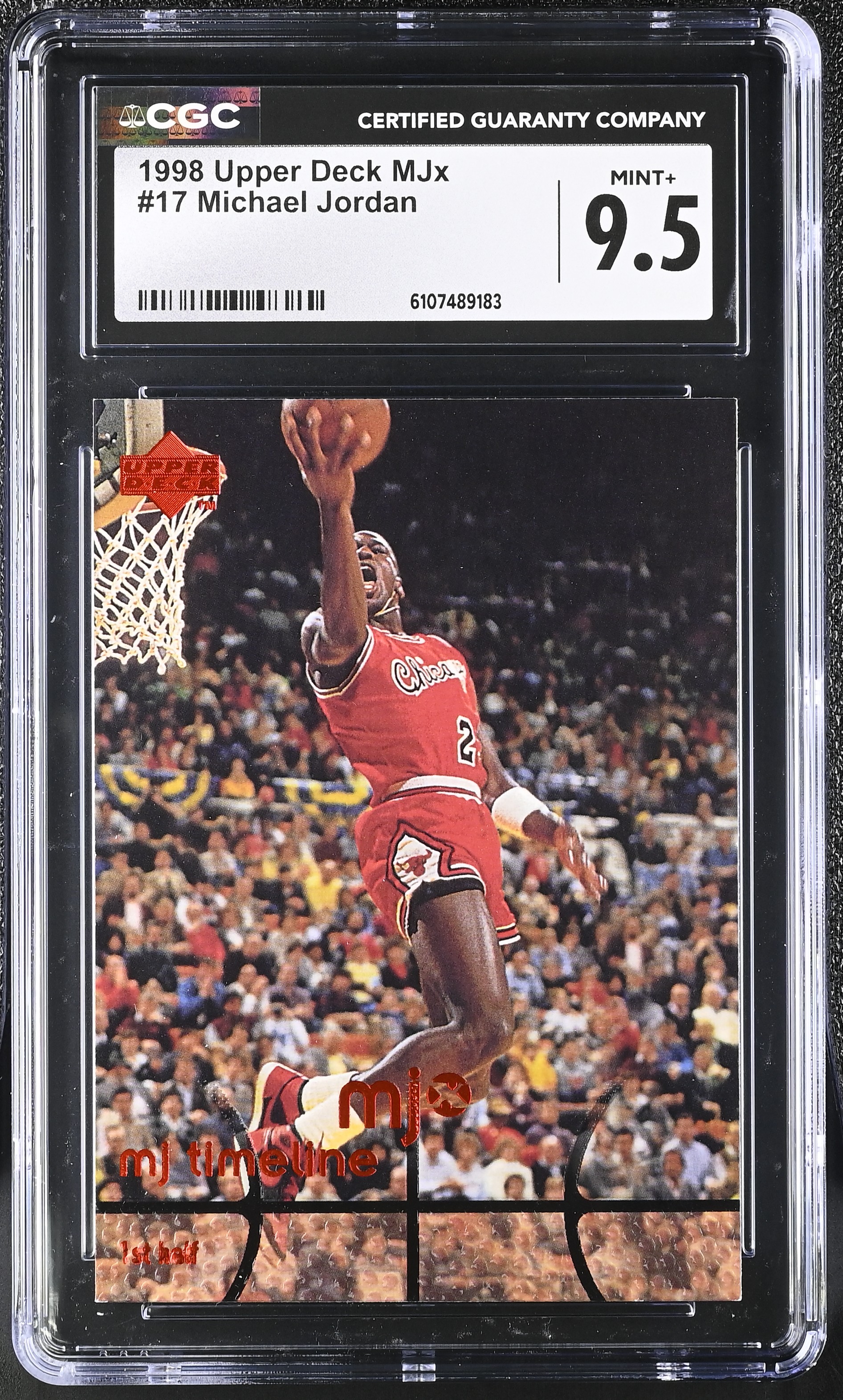 Michael Jordan 1998 Upper Deck MJx #17 (CGC 9.5) at PristineAuction.com Michael Jordan 1998 Upper Deck MJx #17 (CGC 9.5) at PristineAuction.com