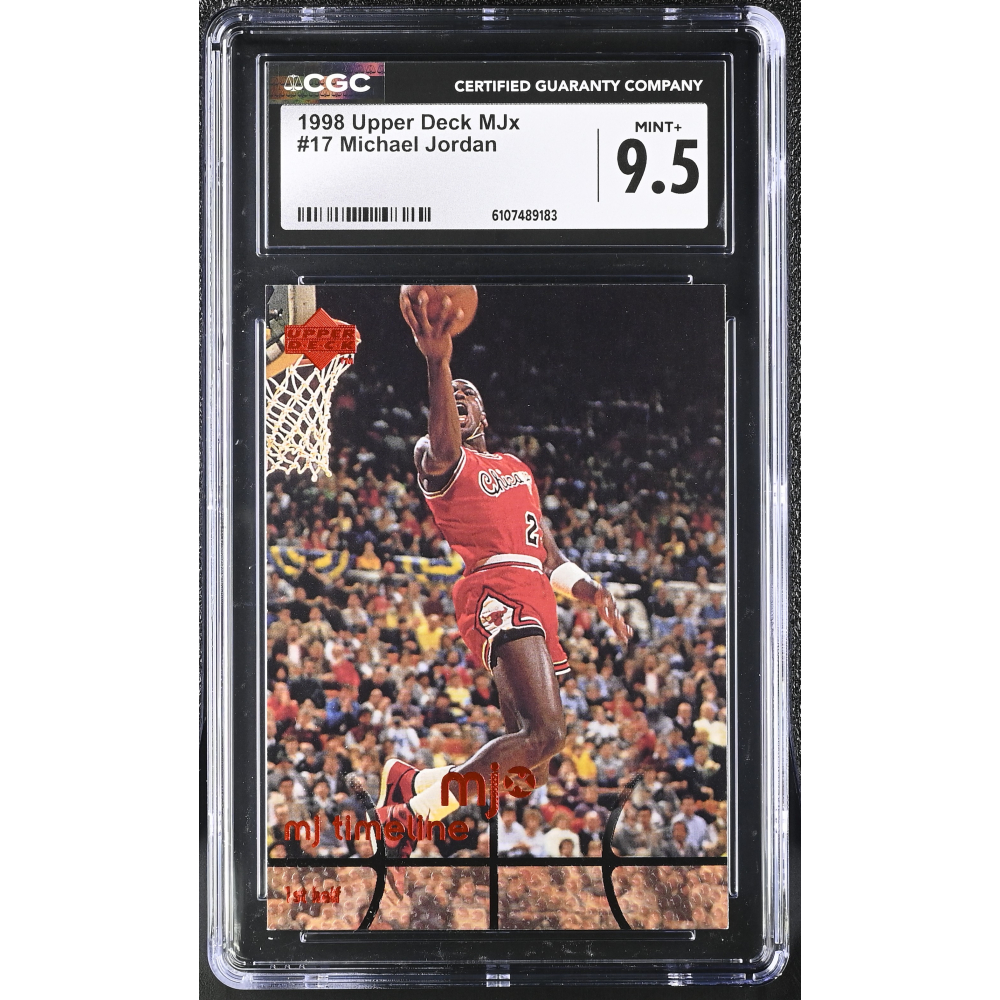 Michael Jordan 1998 Upper Deck MJx #17 (CGC 9.5) at PristineAuction.com